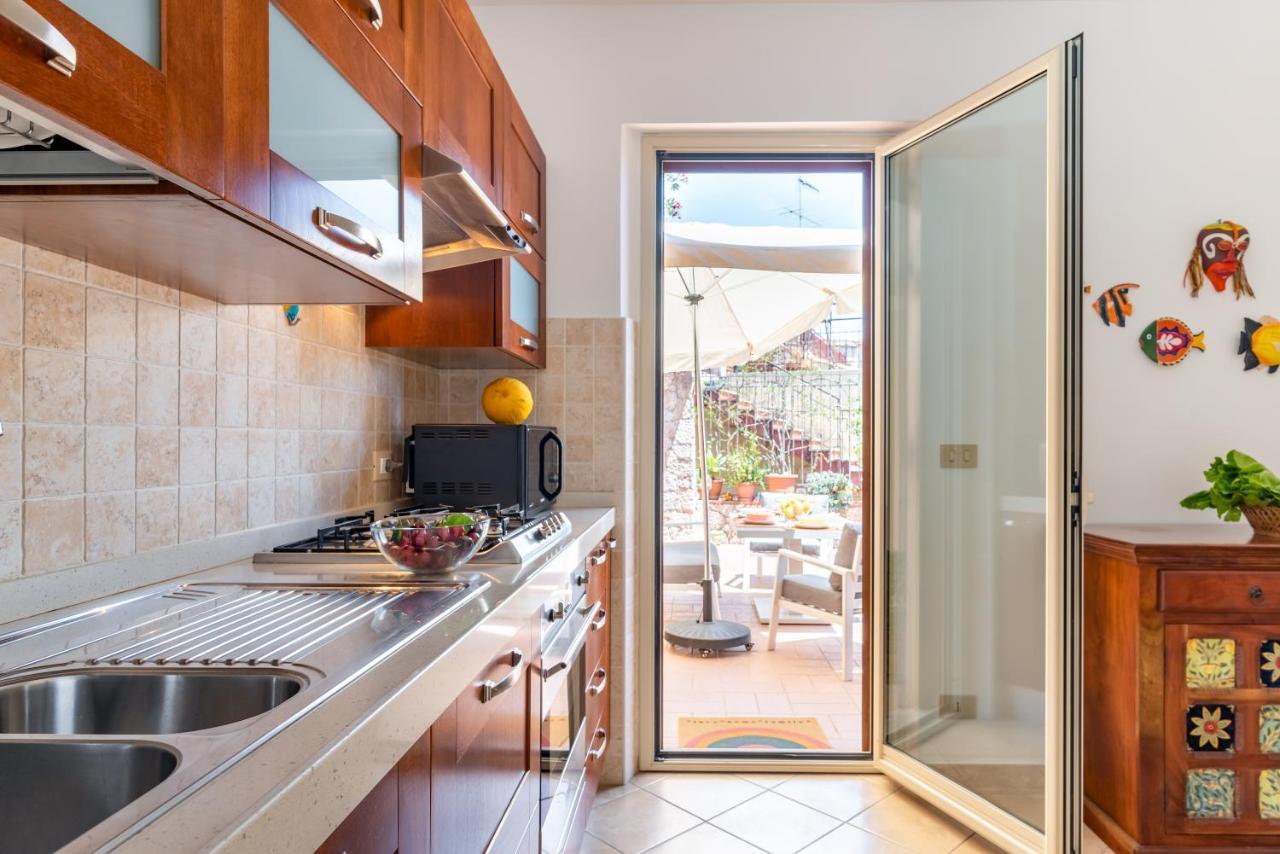 Taormina Panoramic Apartment With Parking Zewnętrze zdjęcie